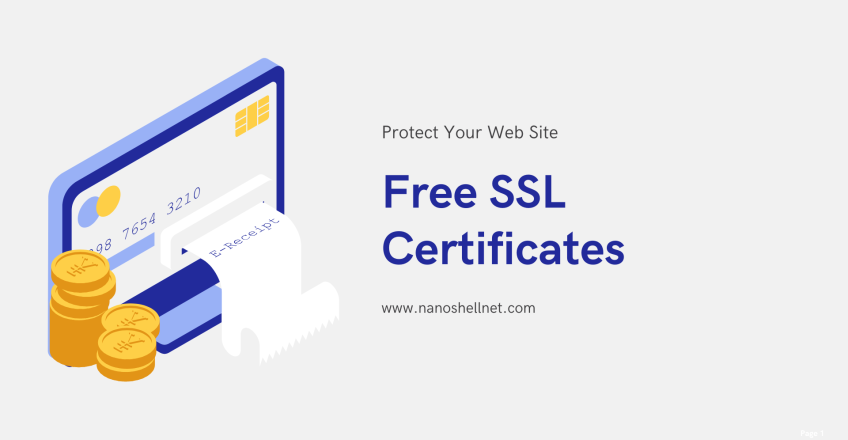 Free SSL with Nanoshellnet